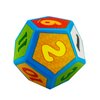1 PC 12 Sided Game Dice 4.7 Inches Foam Playing Dodecahedrons Dice Kids Board Game Educational Toy for Table Games,to Get Your Lucky Numbers!