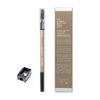Eyebrow Pencil by YUKImarket | Professional Mineral Powder with Brush and Sharpener 6 colors 0.04oz (NO.1 Light Beige)