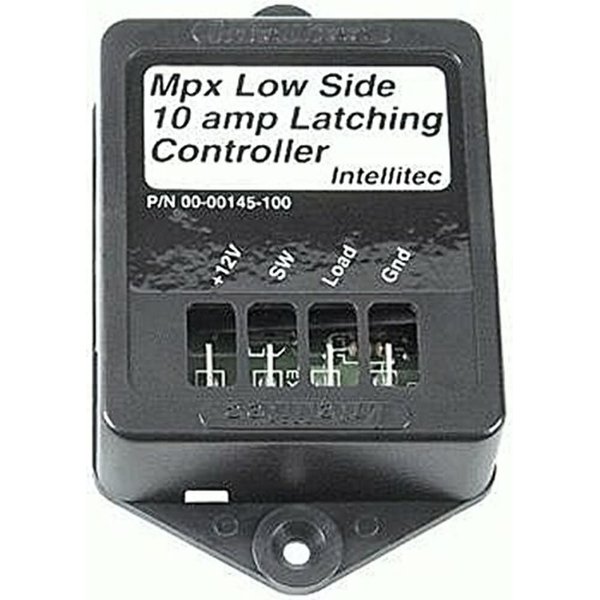 Intellitec 0000145100 10 Amp Monoplex Water Pump Control, Black