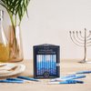 Rite Lite Premium Dripless Blue & White Hanukkah Candles - Bulk Value Pack of 45 - Decorative & Fits Most Menorahs Jewish Holiday Party Favors Accessories Decorations for All 8 Nights of Chanukah