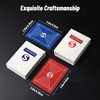 suptrstr 100% Plastic Playing Card Set, Jumbo Index, Poker Size, Superior Flexibility and Durability, Waterproof & Washable, Professional Playing Cards for Texas Hold’em Poker