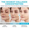 CLFJLXYX Collagen Face Mask for Deep Hydration，Moisture Locking，Hydrogel Mask，Collagen Night Wrapping Mask，Brightens Skin Tone，Promotes Elasticity and Firmness，Korean Skin Care-4 Pack