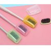 LASSUM 10 Pieces Toothbrush Head Cover Portable Brush Case Protective Caps for Home Daily Travel Outdoor Camping Sport Running Hiking