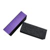 HeeYaa 10 Pcs Nail Buffer Sanding Block Polisher Buffing File 100/180 Grit 3 Sides Nail Files Art Pedicure Manicure File(Black Purple)