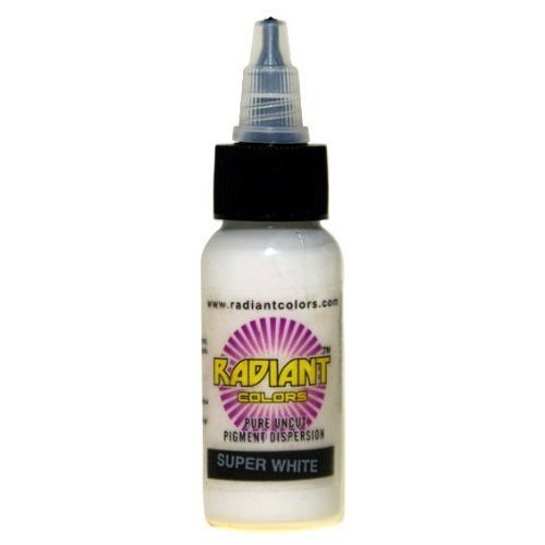 Radiant Colors - Super White - Tattoo Ink 1oz Made in USA