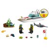 City Great Vehicles Diving Yacht Toy Boat, Building Sets for Kids