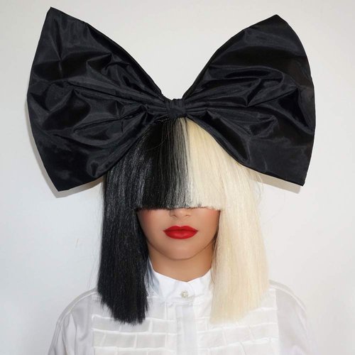 Style Costume Wig Hair Accessory Black Bow Headband for Women Girl Cosplay