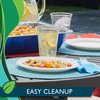 Hefty ECOSAVE 100% Compostable Paper Plates, 10-1/8 Inch, 16 Count