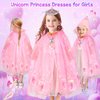YAOOBEY Princess Dress Up Clothes for Girls 4-6,Halloween Princess Costumes for Girl 3 4 5 6 7 Year Old Christmas Birthday Gifts