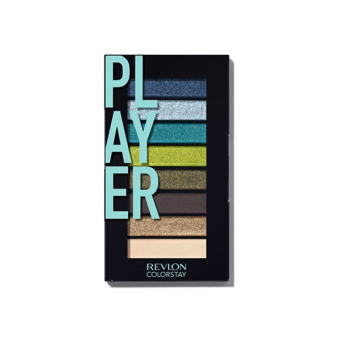 Revlon Eyeshadow Palette, ColorStay Looks Book Eye Makeup, Highly Pigmented in Blendable Matte & Metallic Finishes, 910 Player, 0.21 Oz