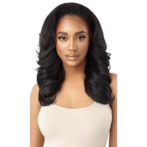 Outre Synthetic Quick Weave Wig - Neesha H305 (Color:2 Dark Brown)