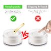 WLLHYF Mini Metal Makeup Spatula Skin Care Cosmetic Spoon Reusable Applicator, Beauty Scoop for Facial Cosmetic for Face Mask Cream Lotions Moisturizers