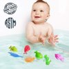 AUUGUU Magnetic Fishing Pool Toys Game, Water Table Bathtub Toy with Pole Rod Floating Fish, Birthday Party Gifts for Toddler Age 3 4 5 6 Year Old, Kids Outdoor Toys, Bath Toys