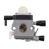Wellsking FS 38 Carburetor for Stihl fs55 Carburetor HL45 HS45 KM 55 FC55 FS45 FS46 FS46C FS55 FS55R FS55RC FS45C FS45L FS55C FS55T String Trimmer Weedeater Rep C1Q-S186 with Replacement Kit