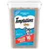 TEMPTATIONS Classic Crunchy and Soft Cat Treats Tempting Tuna Flavor, 16 oz. Tub