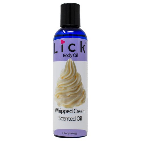 LICK Whipped Cream Scented Body Oil - Vitamin E Infused, Moisturizing & Hydrating Body Oil Gel for Women, Soothing Aromatherapy Experience - Antioxidant Protection, Natural & Gentle Body Oil