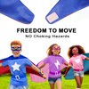 iROLEWIN Kids-Superhero-Cape and Mask for Boys-Girls Super Hero Dress-up Costumes as Children Birthday Party Gifts Favors