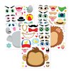 JOYIN 36 PCS 9"x6" Make a face Stickers for Kids, Make Your Own Animal Mix and Match Sticker Sheets with Safaris, Sea and Fantasy Animals Kids Crafts Party Favors Goodie Bags Stuffers for Kids
