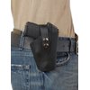 Barsony Black Leather Belt Clip Holster for Beretta Nano right