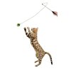 RompiCatz Replacement Interactive Cat Toy for Adjustable String Wand, Crinkle Balls