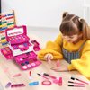 Kids Makeup Sets for Girls, Washable Kids Makeup Kit Girl Toys, Real Girls Makeup Kit Princess Pretend Play Cosmetic Set, Birthday Gifts Christmas Toys for Girls 3 4 5 6 7 8 9 Year Old
