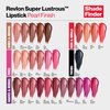 Revlon Super Lustrous Lipstick with Vitamin E and Avocado Oil, Pearl Lipstick in Coral, 120 Apricot Fantasy, 0.15 oz (Pack of 2)