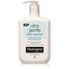 Neutrogena Ultra Gentle Daily Facial Cleanser for Sensitive Skin, Oil-Free, Soap-Free, Hypoallergenic & Non-Comedogenic Foaming Face Wash, 12 fl. oz (Pack of 2)