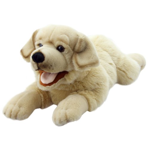 The Puppet Company Playful Puppies Labrador - Yellow Hand Puppet, 20 inches