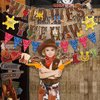 Western Party Decorations, Cowboy Birthday Party Decorations Includes Wild West Banner Yee Haw Banner Western Centerpiece for Table, Western Themed Cowboy Birthday Party Supplies