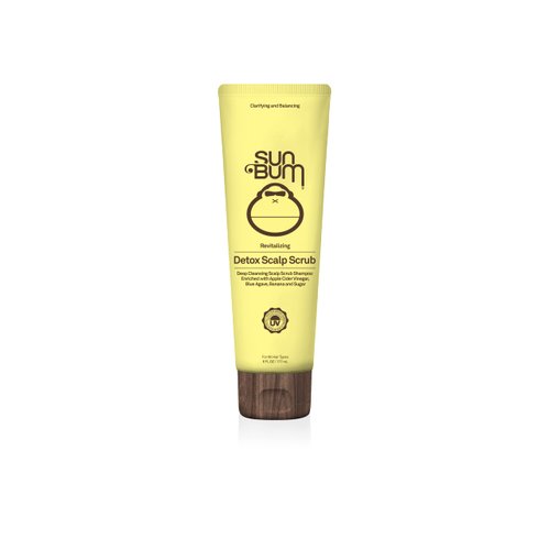 Sun Bum Revitalizing Detox Scalp Scrub | Vegan and Cruelty Free Moisturizing and Deep Cleansing and Exfoliating Hair Wash with Apple Cider Vinegar | 6 oz