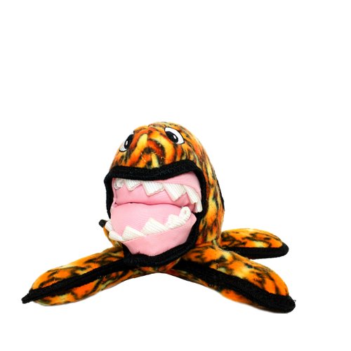 TUFFY - World&#39;s Tuffest Soft Dog Toy - Alien Fire - Multiple Layers. Made Durable, Strong &amp; Tough...