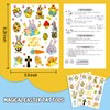 34 Metallic Glitter Styles Easter Temporary Tattoos for Kids, Easter Eggs Decorations Party Supplies Favors, Easter Tattoos Stickers for Boys and Girls (2 Sheets)