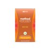 Method Dryer Sheets, Ginger Mango, Fabric Softener and Static Reducer, Compostable and Plant-Based Laundry Essentials, 80 Count (Pack of 1)