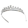 Bridal Floral Rhinestone Crystal Pearl Prom Wedding Tiara Crown T906