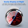 WATERWICH 2inch 52mm Water Temperature Gauge Thermometer Meter Kit 7 Color 30-250℉ / 0-120℃ Two-in-One for Car Truck Vehicle Boat Marine（Fahrenheit & Celsius）