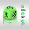 Skywin-Exercise Dice, Fun Workout Dice for Solo or Group Classes, 6-Sided Foam Fitness Dice Great Dynamic Exercise Equipment (Yellow)
