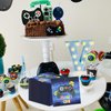 Video Game Party Decorations, 100 Pcs Video Game Napkins Blue Gaming Table Napkins Game On Lunch Napkins for Video Game Theme Party, Kids Birthday