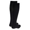 Truform Compression Socks, 15-20 mmHg, Men's Dress Socks, Knee High Over Calf Length, Black, Medium
