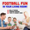 Fourth Down® - The Best Football Card Game for Christmas, Holidays, Family Game Night, Stocking Stuffers, Parties, Travel for Kids, Football Fans, Friends, Family! 2-5 Players Age 7+