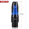 Universal Motorcycle Anti Falling Exhaust Pipe Bar CNC Aluminum Frame Sliders For YZF R1 R3 R125 R7 R6 R1250GS R1200GS G310GS F900R F900XR S1000R S1000XR S1000RR R1200R Blue