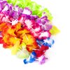 HongyiTime 56 Counts Hawaiian Leis, Luau Party Supplies of Elastic Flowers Necklaces, Headbands and Wristbands - Tropical Hawaiian Decorations, Beach Party Decorations, Birthday Party Favors