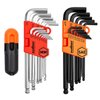 HORUSDY Allen Wrench Set, Hex Key Set Long Arm Ball End Hex Wrench Set, Inch/Metric T Handle Allen Wrench Set