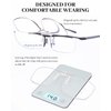 LUFF 2-Pack Anti-Blue Clip On Reading Glasses Can Flipped Reader for Women/Men (1.5X)