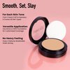 Frankie Rose Cosmetics Powder Foundation – Full Coverage Face Powder For Pores & Imperfections, Evens Out Skin Tone & Shine-Control | 58 Grams (Cream Puff)