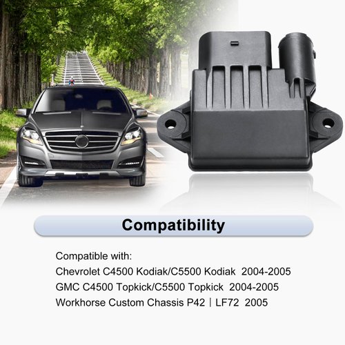 904-141 Diesel Glow Plug Controller Compatible with 2004-2005 Chevrolet C4500 C5500丨GMC C4500 C5500 丨2005 Workhorse Custom Chassis P42/LF72 Replaces#97379636