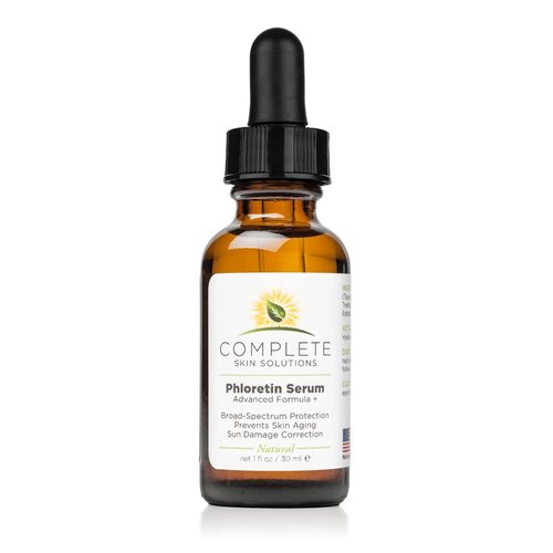 Phloretin Serum Advanced Formula (1 oz) | Anti-Aging Compound with Antioxidants, Vitamin C, Ferulic and Hyaluronic Acid | Reduces Fine Lines and Age Spots