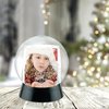 Neil Enterprises Inc. Sphere 2-Photo Snow Globe with Black Base