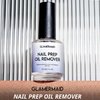 GLAMERMAID 6Pcs/Set Super Strong Nail Glue Remover for Press on Nails Nail Glue Debonder and Nail Prep Oil Remover Kit, Nail Glue with Brush for Nails Tip