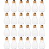 Creative Hobbies® Clear Fillable Plastic Light Bulbs – DIY Crafts, Party Favors & Wedding Decor – Standable Design | 24 Pack