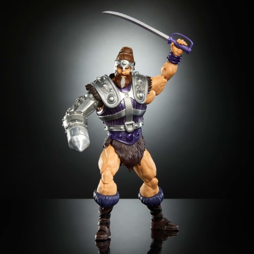 Masters of the Universe Masterverse 7-Inch Action Figure, New Eternia Fisto, Motu Hero Toy with Iron Fist, 30 Articulations